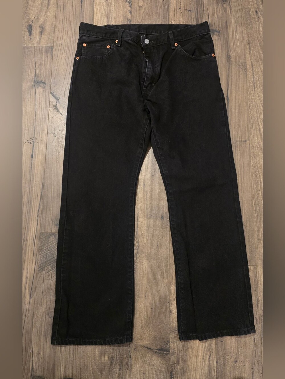 Levi's 517 Men's Black Bootcut Jeans [ 36 X 29 ] Regular Fit